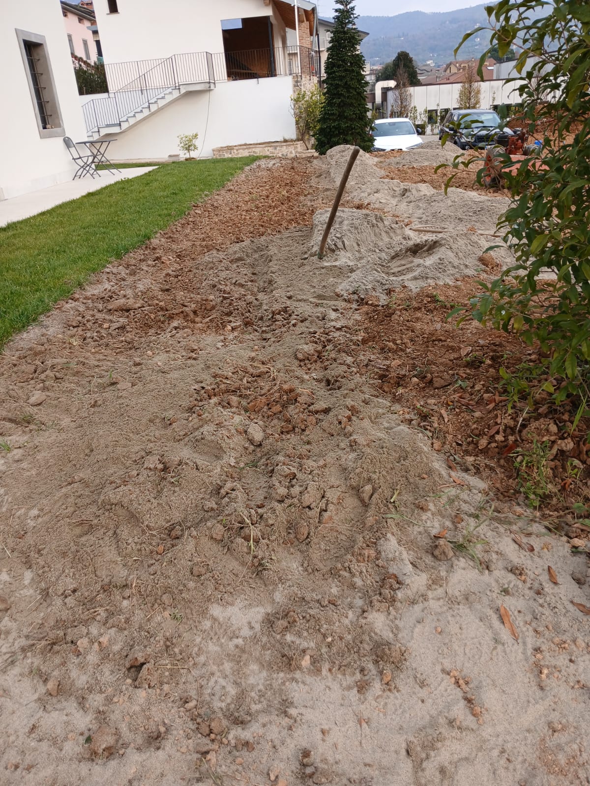 Sistemazione giardino