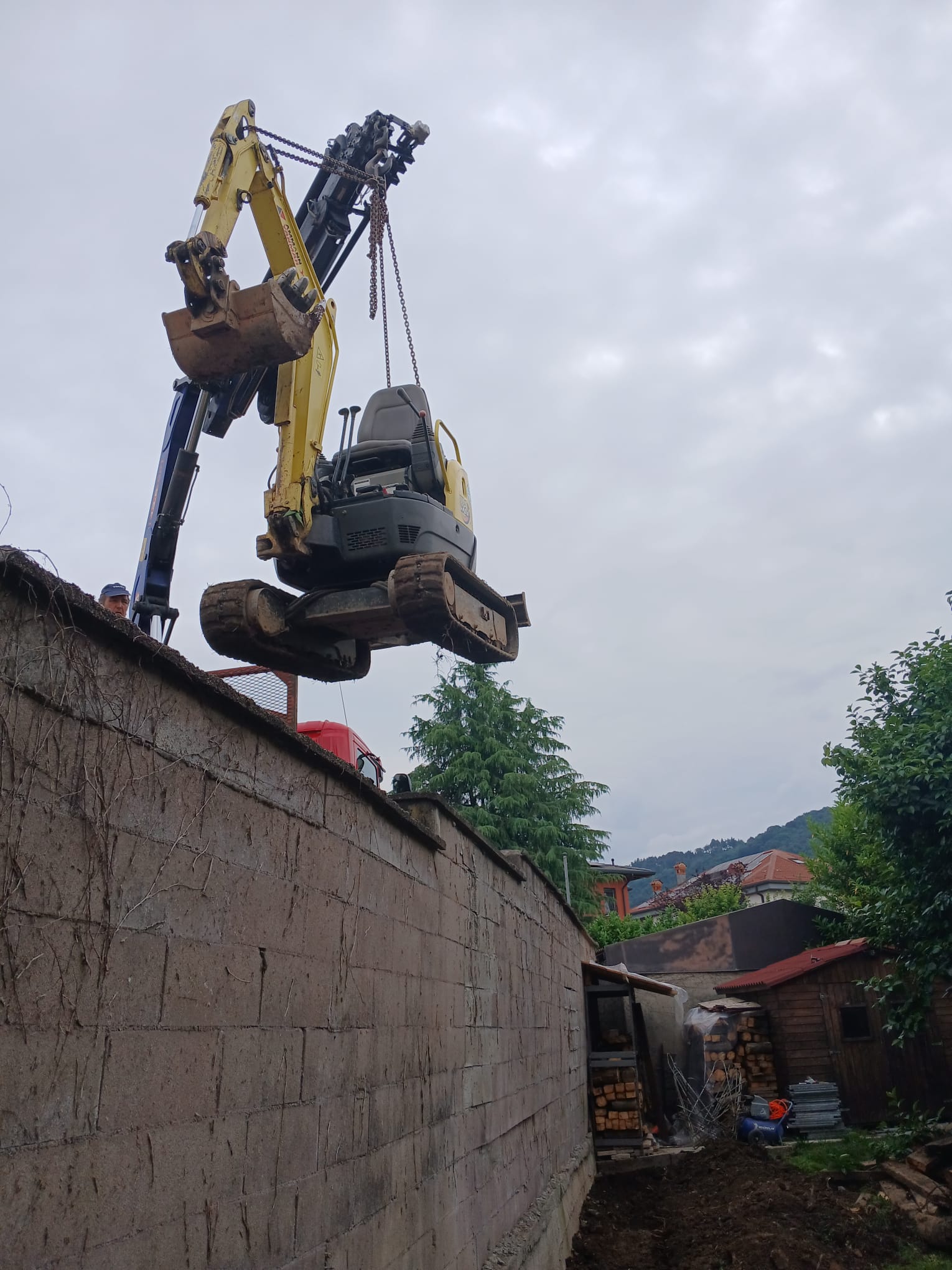 Escavatore per grandi lavori